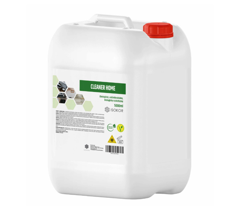 Isokor Cleaner Home – Prírodný univerzálny čistič a odmasťovač 5 L (koncentrát) Isokor Cleaner Home – Prírodný univerzálny čistič a odmasťovač 5 L (koncentrát)