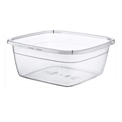 HOBBY LIFE Plastová miska transparentná štvorcová 20x8x20 cm 2,3 L HOBBY LIFE Plastová miska transparentná štvorcová 20x8x20 cm 2,3 L