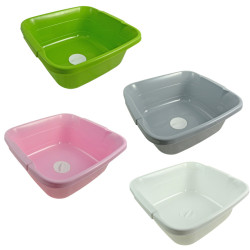 HOBBY LIFE Plastová miska štvorcová s odtokom 35x35x16,5 cm 11 L HOBBY LIFE Plastová miska štvorcová s odtokom 35x35x16,5 cm 11 L