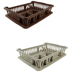 HOBBY LIFE Plastový odkvapkávač riadu 24x40x8,5 cm HOBBY LIFE Plastový odkvapkávač riadu 24x40x8,5 cm