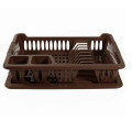 HOBBY LIFE Plastový odkvapkávač riadu 24x40x8,5 cm HOBBY LIFE Plastový odkvapkávač riadu 24x40x8,5 cm