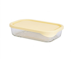 GLASSLOCK Sklenená dóza MODULAR 22,2x15,7x4,5 cm 1,05 L GLASSLOCK Sklenená dóza MODULAR 22,2x15,7x4,5 cm 1,05 L