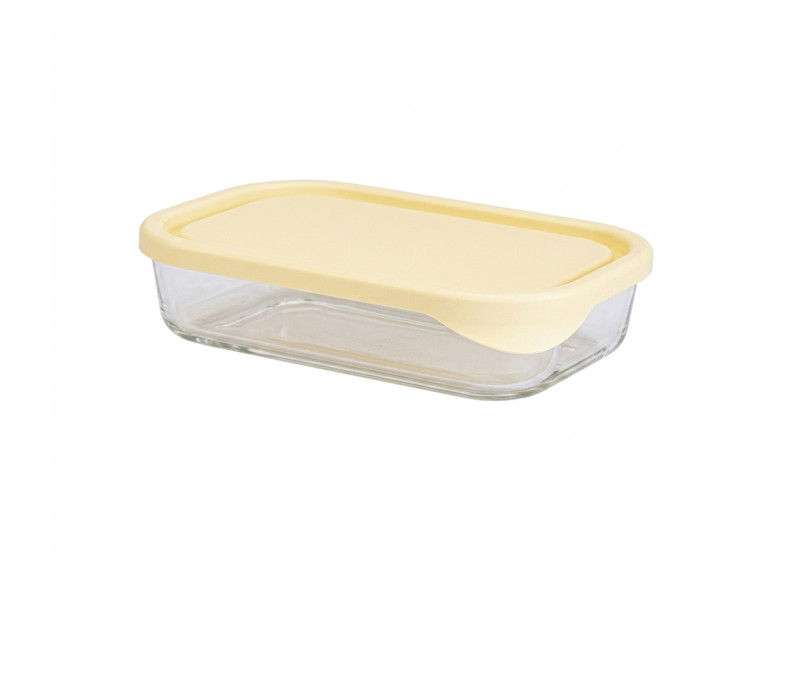 GLASSLOCK Sklenená dóza MODULAR 22,2x15,7x4,5 cm 1,05 L GLASSLOCK Sklenená dóza MODULAR 22,2x15,7x4,5 cm 1,05 L