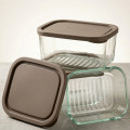 GLASSLOCK Sklenená dóza MODULAR 16x11x7 cm 0,75 L GLASSLOCK Sklenená dóza MODULAR 16x11x7 cm 0,75 L