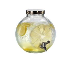 Nádoba sklenená s ventilom CITRON 24x22x18 cm 5 L Nádoba sklenená s ventilom CITRON 24x22x18 cm 5 L