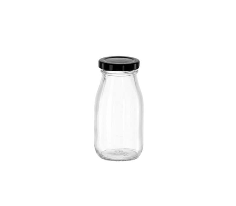 Fľaša sklenená DŽUS zatáčací uzáver 12x5,5 cm 0,2 L Fľaša sklenená DŽUS zatáčací uzáver 12x5,5 cm 0,2 L