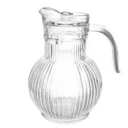 Sklenený džbán Bruško 21x18 cm 1800ml Sklenený džbán Bruško 21x18 cm 1800ml