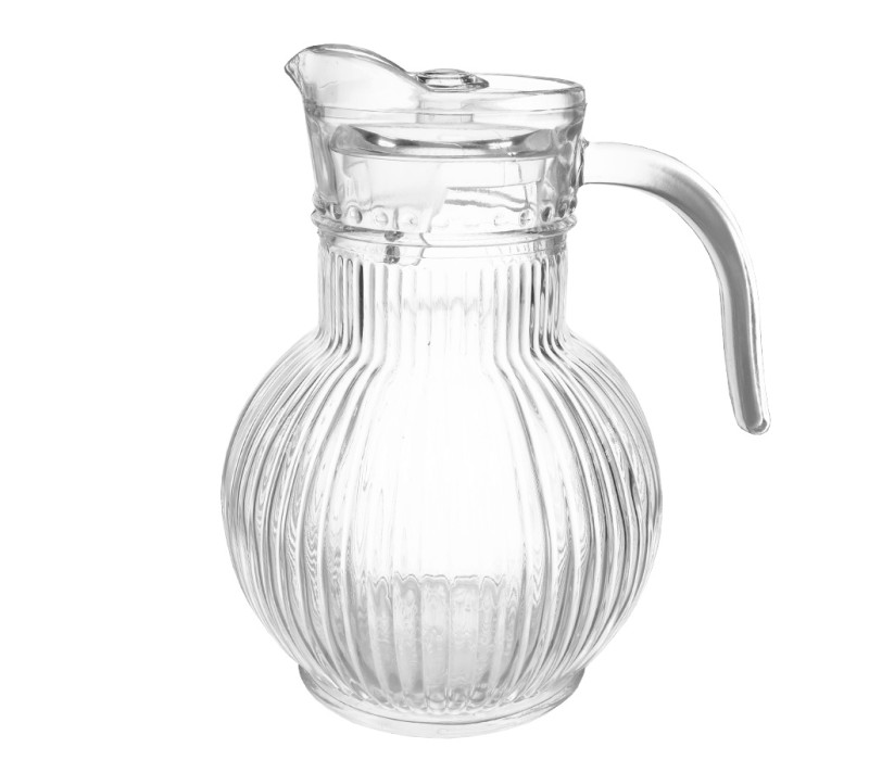 Sklenený džbán Bruško 21x18 cm 1800ml Sklenený džbán Bruško 21x18 cm 1800ml