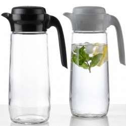Sklenený džbán FRIGO s plastovým uzáverom 28,5x10 cm 1500ml Sklenený džbán FRIGO s plastovým uzáverom 28,5x10 cm 1500ml