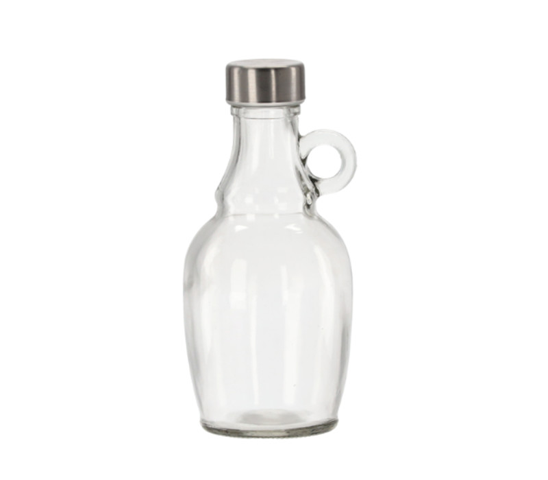 Fľaša sklenená GALÓN s uškom na sirupy, mušt a likéry 19,5x9 cm 0,5 L Fľaša sklenená GALÓN s uškom na sirupy, mušt a likéry 19,5x9 cm 0,5 L