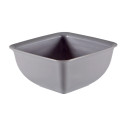 HOBBY LIFE Plastová miska štvorcová 11,5x6 cm 0,5 L HOBBY LIFE Plastová miska štvorcová 11,5x6 cm 0,5 L