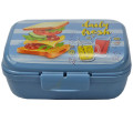 LUX PLASTIC Plastová dóza obdĺžníková svačinová 13x13x6 cm 1 L LUX PLASTIC Plastová dóza obdĺžníková svačinová 13x13x6 cm 1 L