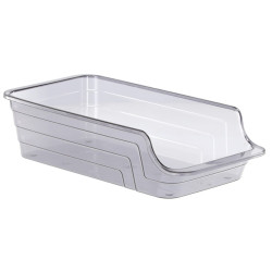 HOBBY LIFE Transparentný úložný box s otvoreným čelom 32,5x15x8 cm HOBBY LIFE Transparentný úložný box s otvoreným čelom 32,5x15x8 cm