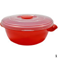 HOBBY LIFE Plastová dóza okrúhla vrchnák mikrovlnka 17x6,5 cm 1 L HOBBY LIFE Plastová dóza okrúhla vrchnák mikrovlnka 17x6,5 cm 1 L