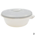 HOBBY LIFE Plastová dóza okrúhla vrchnák mikrovlnka 17x6,5 cm 1 L HOBBY LIFE Plastová dóza okrúhla vrchnák mikrovlnka 17x6,5 cm 1 L