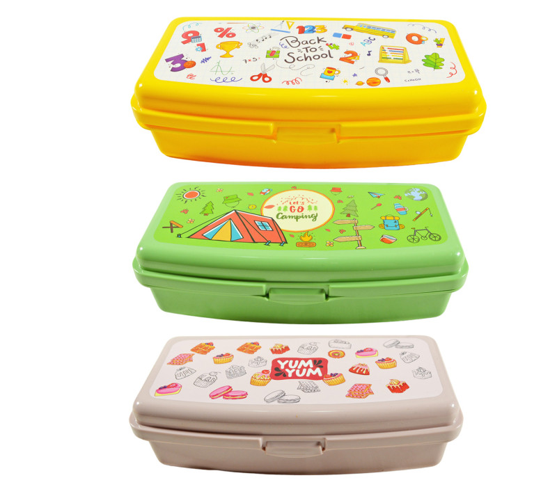 LUX PLASTIC Plastová dóza obdĺžníková svačinová 20,5x10x5,5 cm 0,5 L LUX PLASTIC Plastová dóza obdĺžníková svačinová 20,5x10x5,5 cm 0,5 L