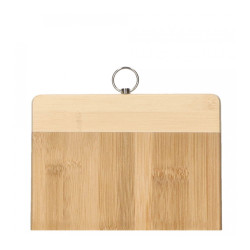 BAMBUS Doska krájacia nerezový krúžok 19x30x1,5 cm