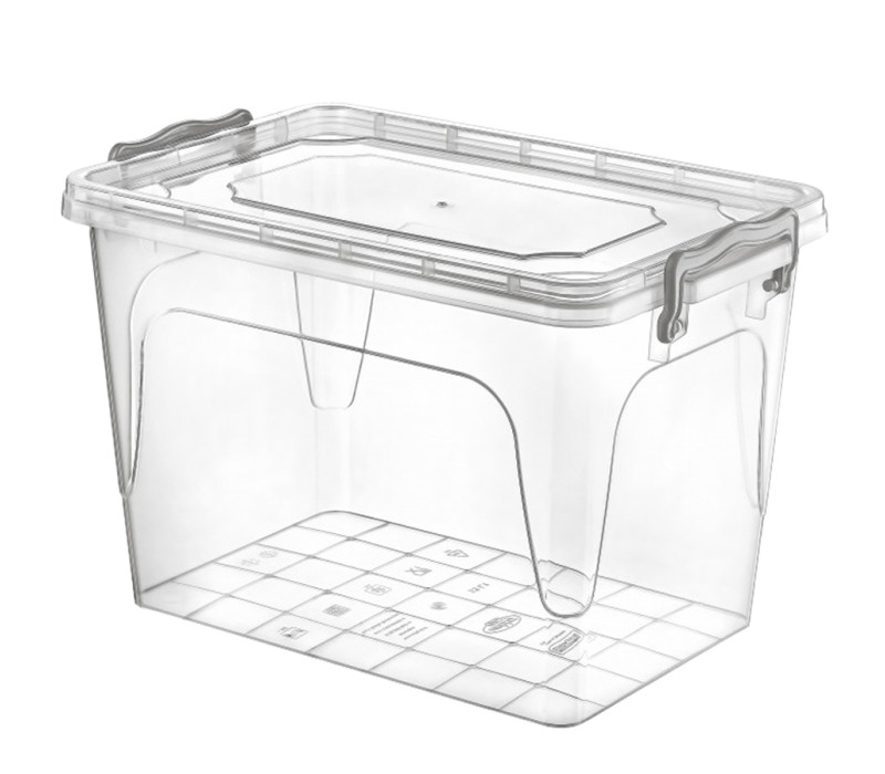 HOBBY LIFE Plastová dóza klipové uzatváranie obdĺžníková 20x30,5x21 cm 7,8 L