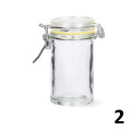 Sklenená dóza patentový uzáver BYLINKA 8,7x4 cm 0,06 L Sklenená dóza patentový uzáver BYLINKA 8,7x4 cm 0,06 L