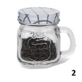 Sklenená dóza DEKLÍK 9x7,5x7,5 cm 0,23 L Sklenená dóza DEKLÍK 9x7,5x7,5 cm 0,23 L