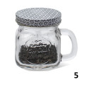 Sklenená dóza DEKLÍK 9x7,5x7,5 cm 0,23 L Sklenená dóza DEKLÍK 9x7,5x7,5 cm 0,23 L