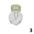 Sklenená dóza patentový uzáver BYLINKA 8,5x5,5x5,5 cm 0,11 L Sklenená dóza patentový uzáver BYLINKA 8,5x5,5x5,5 cm 0,11 L