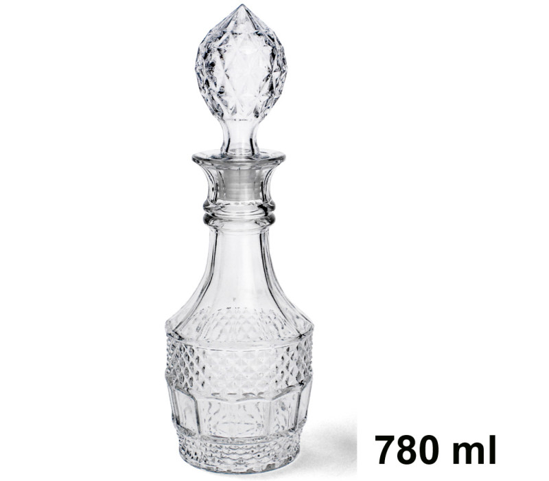 Karafa sklenená TIME 31x11,5 cm 0,78 L Karafa sklenená TIME 31x11,5 cm 0,78 L