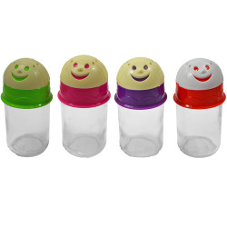 Sklenená soľnička/korenička SMILE 0,1 L Sklenená soľnička/korenička SMILE 0,1 L