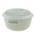 Košík plastový s vekom UFO 27x15 cm Košík plastový s vekom UFO 27x15 cm