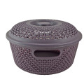 Košík plastový s vekom UFO 27x15 cm Košík plastový s vekom UFO 27x15 cm