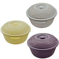 Košík plastový s vekom UFO 23x12 cm Košík plastový s vekom UFO 23x12 cm