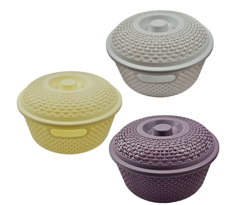 Košík plastový s vekom UFO 23x12 cm Košík plastový s vekom UFO 23x12 cm