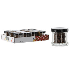 Sklenená dózička PRSTIENOK Ø4,8x5 cm 0,03 L Sklenená dózička PRSTIENOK Ø4,8x5 cm 0,03 L