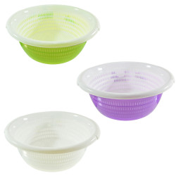 HOBBY LIFE Plastová miska okrúhla s odkvapkávačom Ø33x13 cm 7 L HOBBY LIFE Plastová miska okrúhla s odkvapkávačom Ø33x13 cm 7 L
