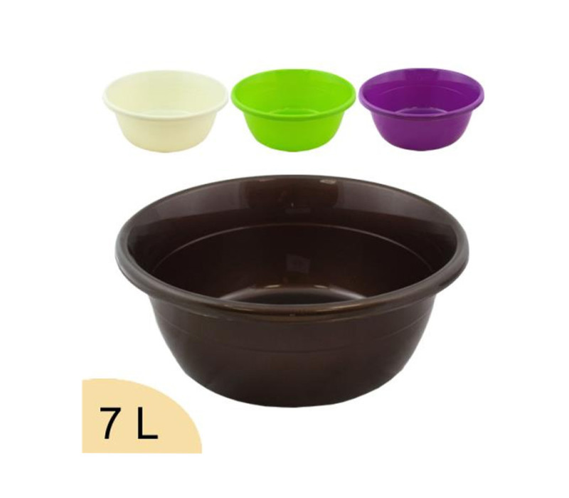 HOBBY LIFE Plastová miska okrúhla Ø32,7x12,9 cm 7 L HOBBY LIFE Plastová miska okrúhla Ø32,7x12,9 cm 7 L