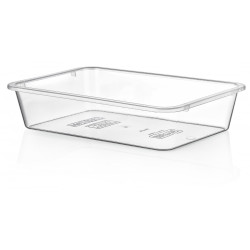 HOBBY LIFE Plastová miska transparentná obdĺžníková 13,5x19,5x4 cm 0,9 L HOBBY LIFE Plastová miska transparentná obdĺžníková 13,5x19,5x4 cm 0,9 L