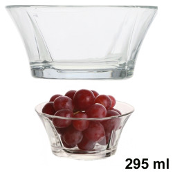 LAV Sklenená miska okrúhla Ø12x5,5 cm 290ml LAV Sklenená miska okrúhla Ø12x5,5 cm 290ml