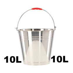 Nerezové vedro s ergonomickou rúčkou 10 L Nerezové vedro s ergonomickou rúčkou 10 L
