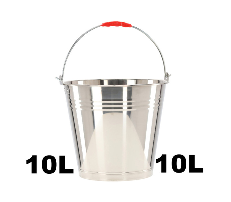 Nerezové vedro s ergonomickou rúčkou 10 L Nerezové vedro s ergonomickou rúčkou 10 L
