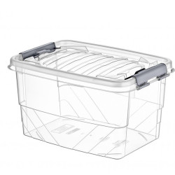 HOBBY LIFE Plastová dóza klipové uzatváranie obdĺžníková 21,5x31,5x17,5 cm 7 L HOBBY LIFE Plastová dóza klipové uzatváranie obdĺžníková 21,5x31,5x17,5 cm 7 L