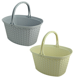 HOBBY LIFE Košík plastový piknikový 19x36x28 cm 12 L HOBBY LIFE Košík plastový piknikový 19x36x28 cm 12 L