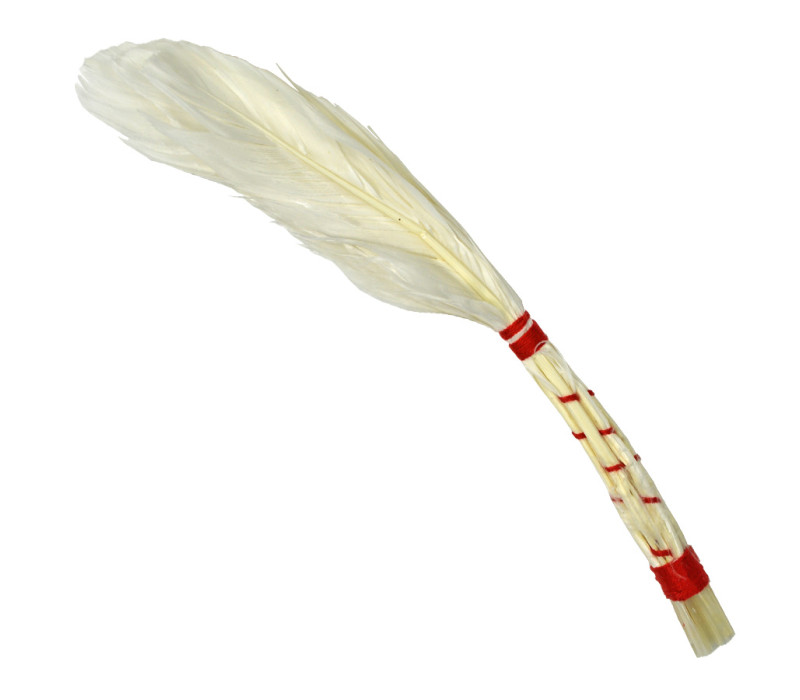 Kuchynské pierko z prírodného peria na potieranie pri pečení 19 cm Kuchynské pierko z prírodného peria na potieranie pri pečení 19 cm