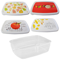 HOBBY LIFE Plastová dóza stohovacia obdĺžníková 14,3x20x6,7 cm 1,2 L HOBBY LIFE Plastová dóza stohovacia obdĺžníková 14,3x20x6,7 cm 1,2 L