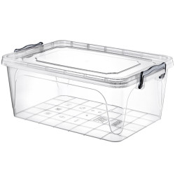 HOBBY LIFE Plastová dóza klipové uzatváranie obdĺžníková 48,2x33,3x24 cm 25 L HOBBY LIFE Plastová dóza klipové uzatváranie obdĺžníková 48,2x33,3x24 cm 25 L