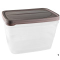 HOBBY LIFE Plastová dóza obdĺžníková stohovacia 2ks 28x19x19 cm 6 L HOBBY LIFE Plastová dóza obdĺžníková stohovacia 2ks 28x19x19 cm 6 L