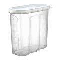 HOBBY LIFE Plastová dóza na sypké potraviny stohovacia s odmerkou 9,5x19,5x17,5 cm 1,7 L HOBBY LIFE Plastová dóza na sypké potraviny stohovacia s odmerkou 9,5x19,5x17,5 cm 1,7 L