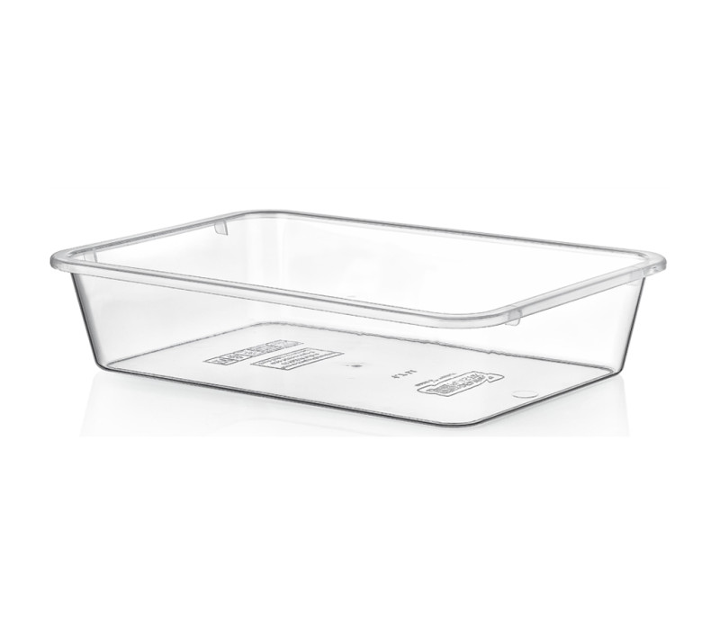 HOBBY LIFE Plastová miska transparentná obdĺžníková 25x17,5x5,5 cm 1,7 L