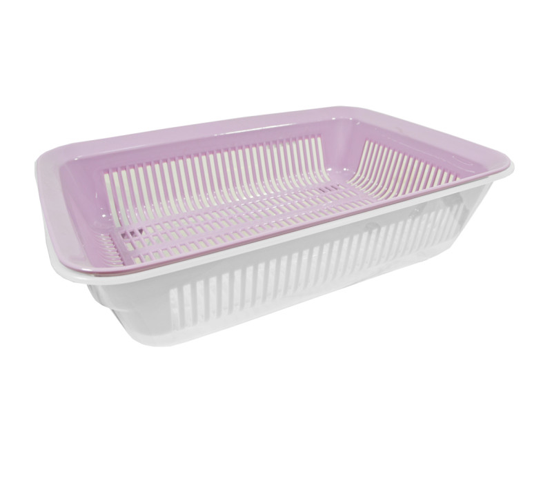 HOBBY LIFE Plastová miska obdĺžníková s odkvapkávačom 34x25 cm 9 L HOBBY LIFE Plastová miska obdĺžníková s odkvapkávačom 34x25 cm 9 L