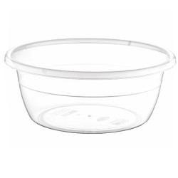 HOBBY LIFE Plastová miska transparentná okrúhla Ø17x7 cm 1 L HOBBY LIFE Plastová miska transparentná okrúhla Ø17x7 cm 1 L