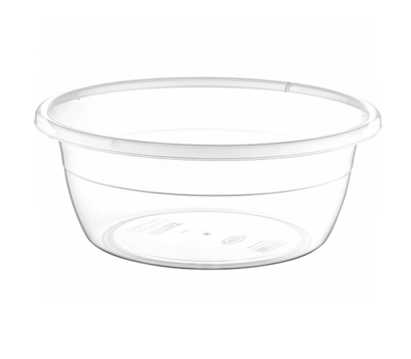 HOBBY LIFE Plastová miska transparentná okrúhla Ø17x7 cm 1 L HOBBY LIFE Plastová miska transparentná okrúhla Ø17x7 cm 1 L